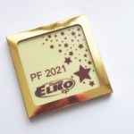 Vianočné čokolády s logom - ELKO